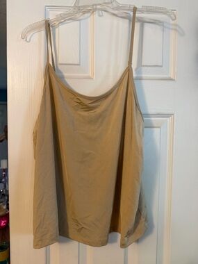 Lane Bryant Beige Spaghetti Strap Cami